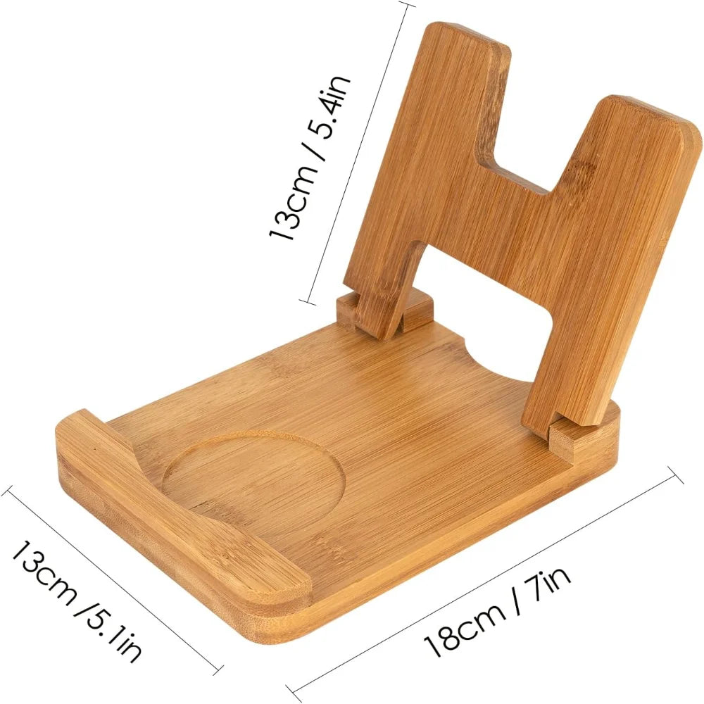 Wood Utensil Rest with Drip Pad, Spoon Holder, and Stove Spoon Rest for Kitchen Counter, Turner, Brush, Spatula& More - Cooky Kitchenware