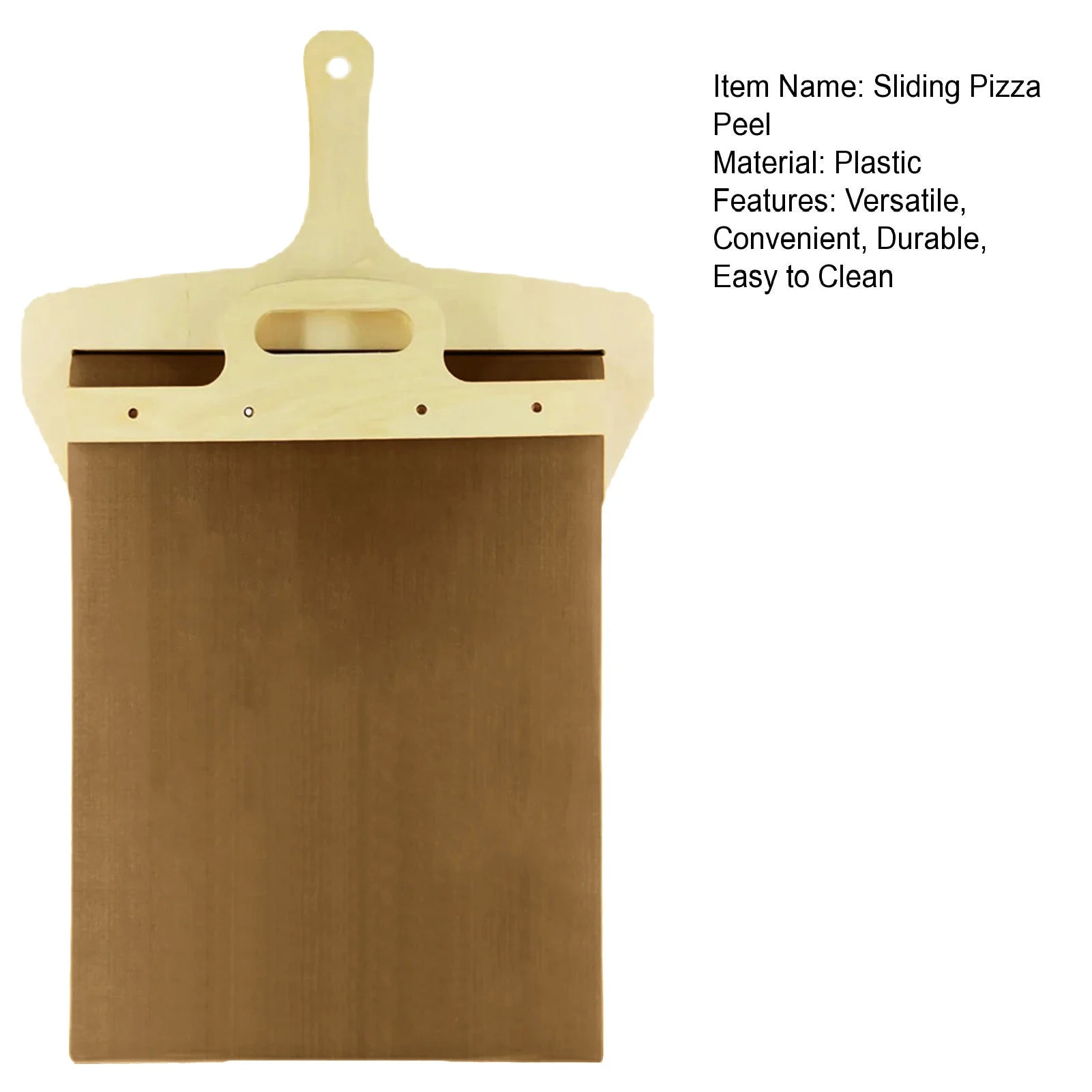 New Large size Sliding Pizza Non-stick Peel Kitchen Baking Tool Pizza Transfer Shovel Multi-functional Pizza Spatula Paddle - Cooky Kitchenware
