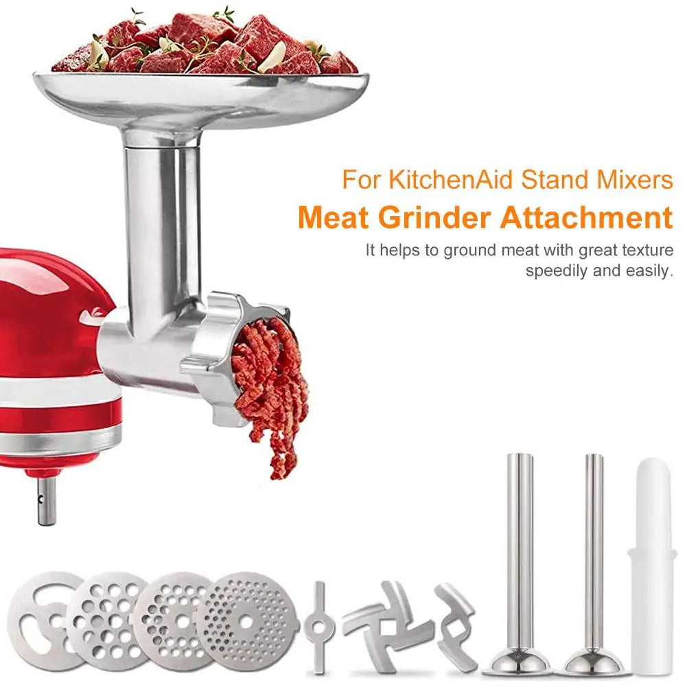 Meat Grinder Attachement Meat Mincer Sausage Stuffer Accessories For KitchenAid Stand Mixers - Cooky Kitchenware