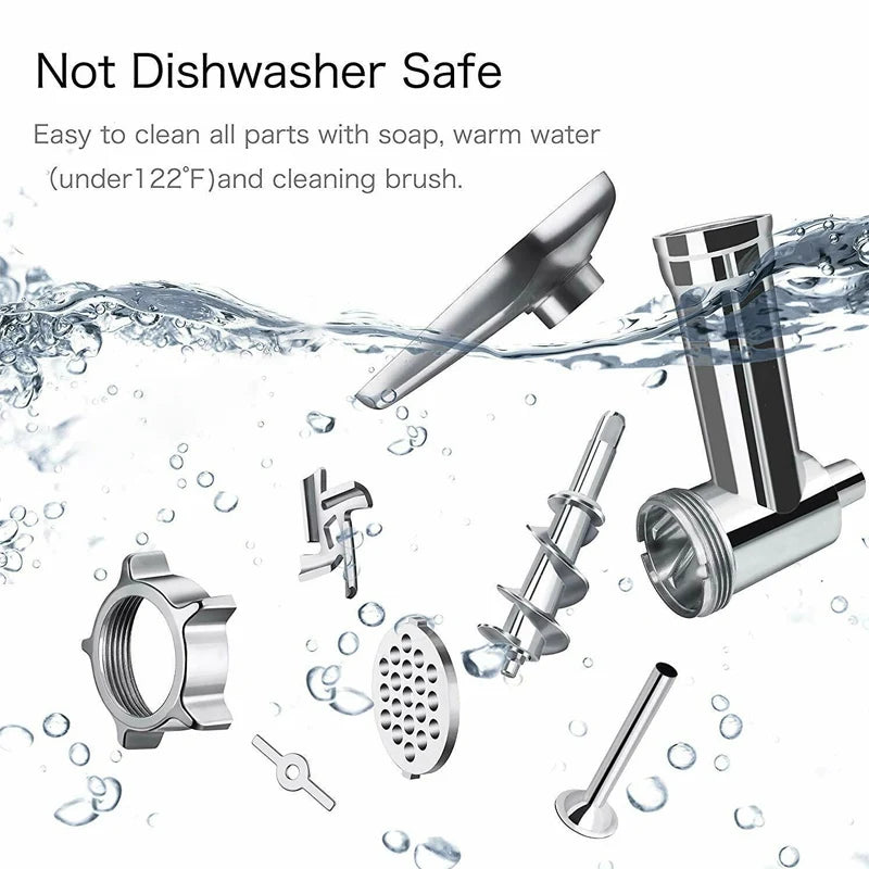 Kitchen Aid Meat Grinder Attachment Metal Meat Mincer for All Kitchenaid and cuisinart Stand Mixer - Cooky Kitchenware