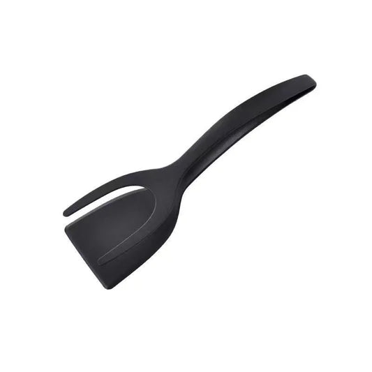 2-in-1 Silicone Tongs & Spatula for Steak, Pancake, Egg, Kitchen Cooking Tools - Cooky Kitchenware