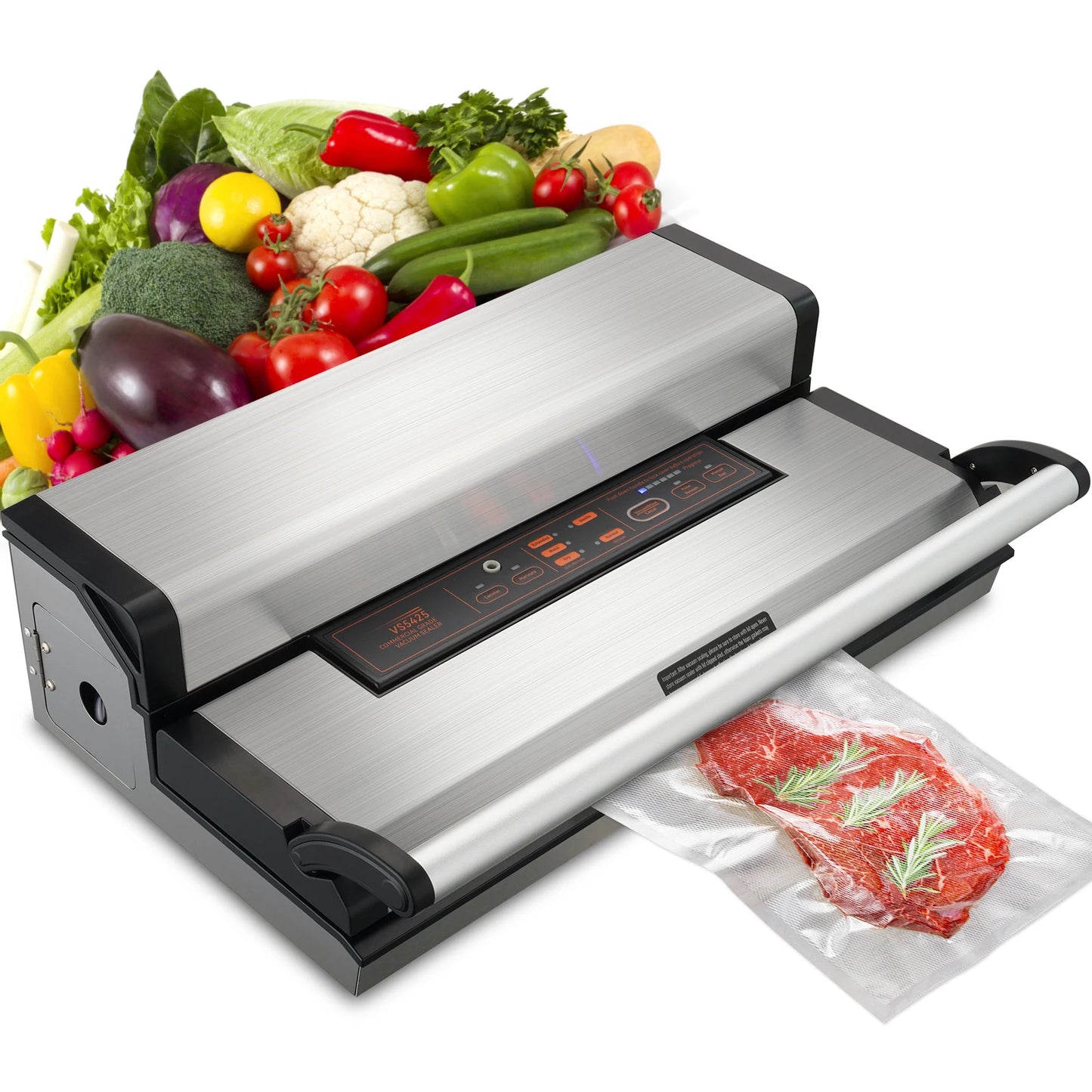 SucceBuy Commercial Vacuum Sealer Machine With Bag Cutter