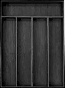 Silverware Organizer Kitchen Drawer Organizer Utensil Organizer Bamboo Silverware Holder Cutlery Organizer in Drawer Flatware Or - Cooky Kitchenware
