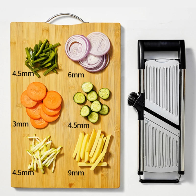 OMESER W1027 Adjustable Slicer Stainless Steel Veggies