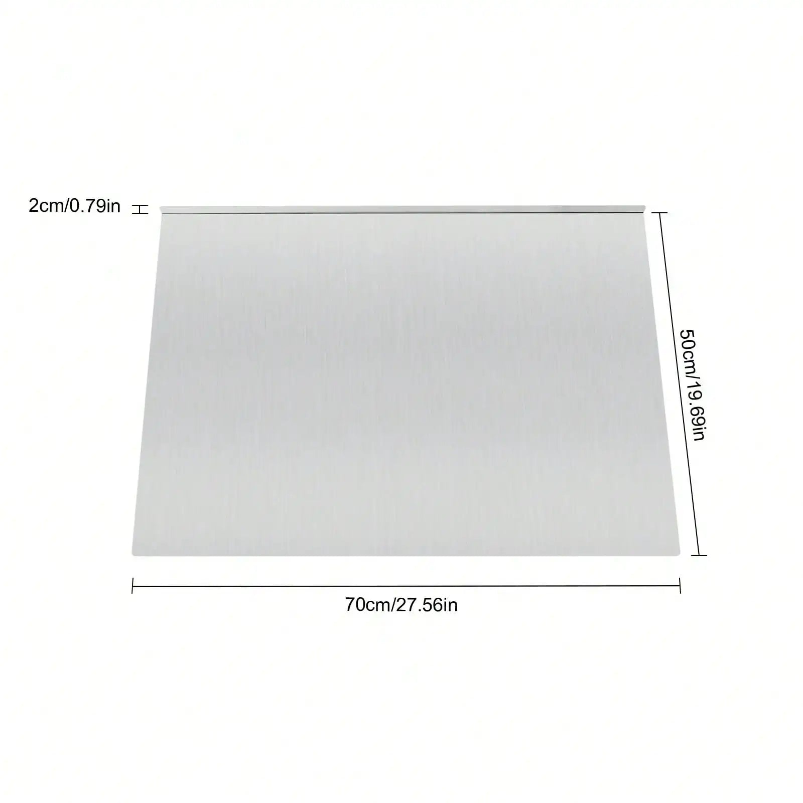 Extra Large Stainless Steel Chopping Boards Cooking Board, Heavy Chopping Board For Kitchen, Pastry Tips For Meat, Vegetables - Cooky Kitchenware