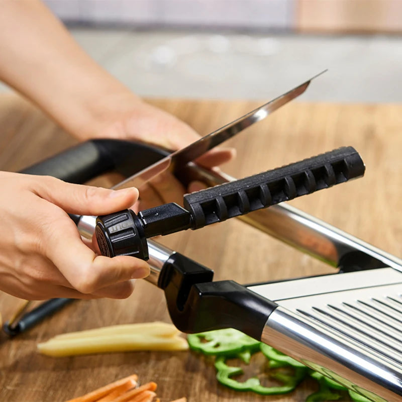 OMESER W1027 Adjustable Slicer Stainless Steel Veggies