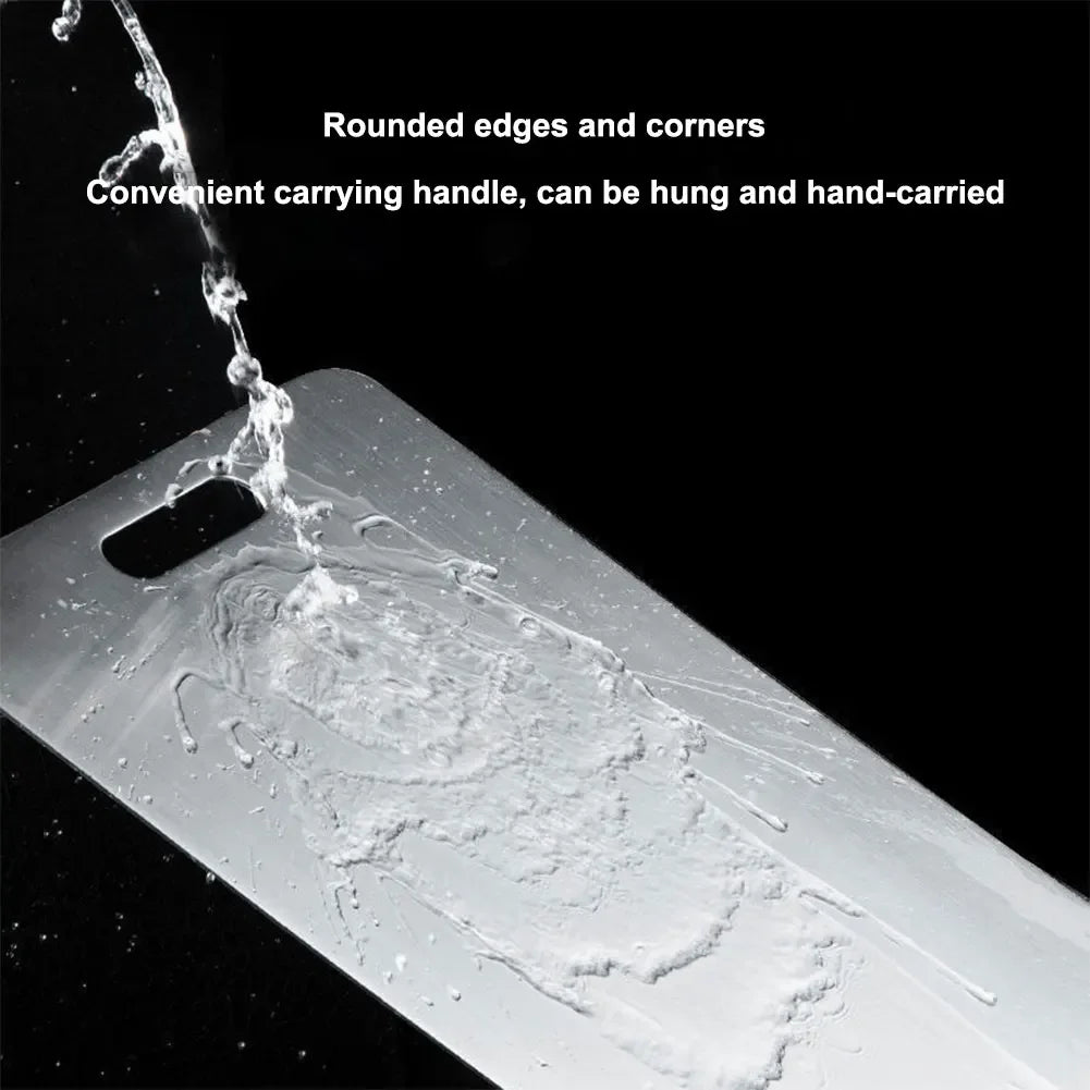 Thickened Stainless Steel Cutting Board Antibacterial and Mildew-proof Household Cutting Board Kitchen Kneading Dough Board - Cooky Kitchenware