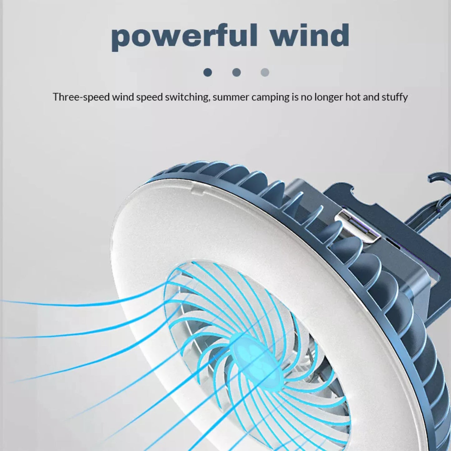 Modern Led Ceiling Fan with Light USB Rechargeable Bedroom Living Room Fan Lamp - Cooky Kitchenware