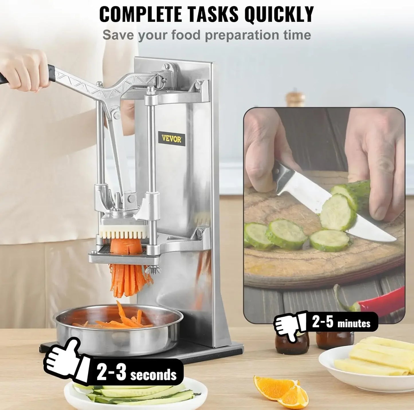 French Fry Cutter Four Replacement Blades And Apple Corer