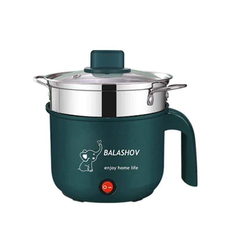 Mini Electric Cooker Non-stick Cooking 1-2 People Double Hot Pot steamer Hot Pot Multifunction Electric Cooker for Home 110V US