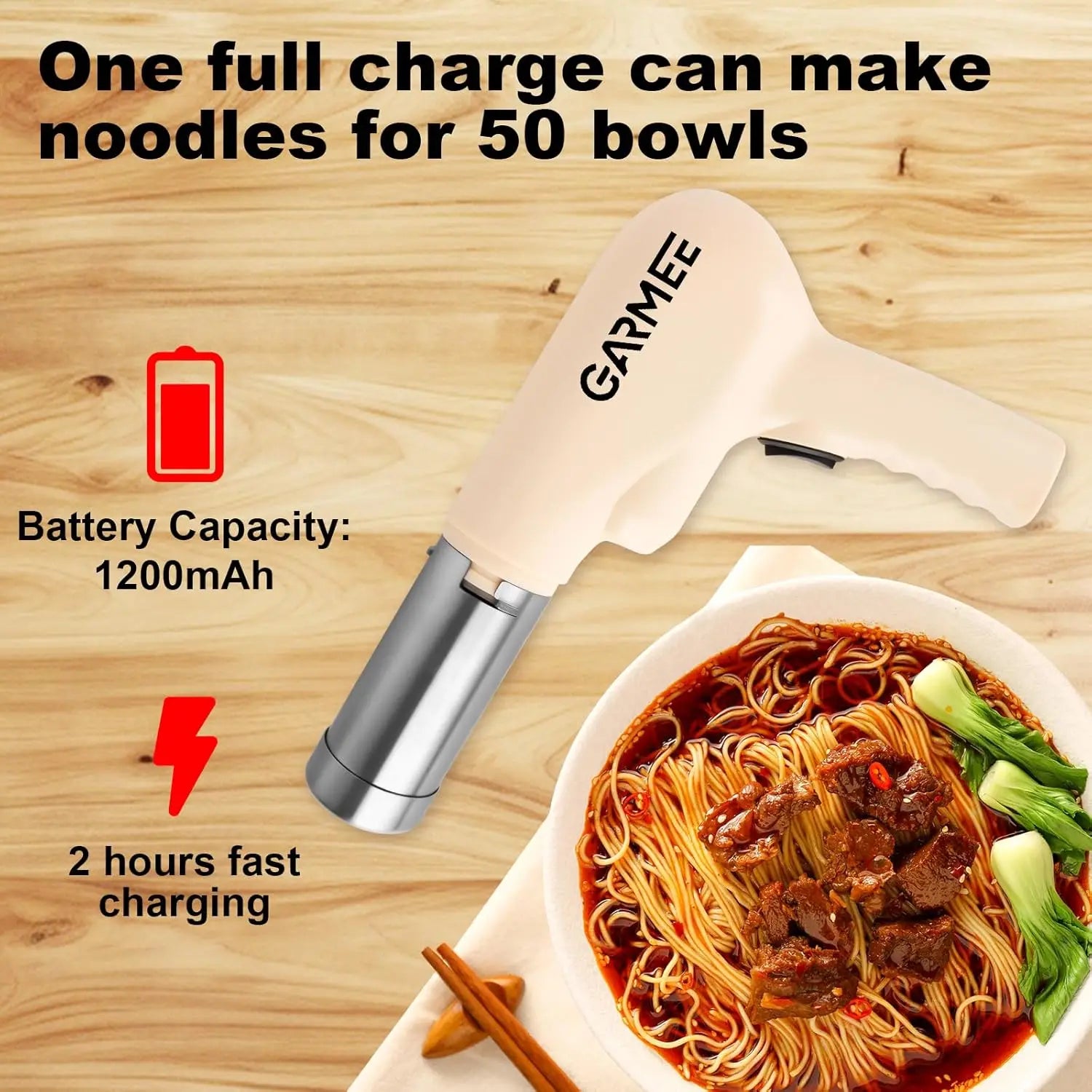 Electric Pasta Maker Machine Noodle Maker Automatic Spaghetti Maker All In One Cordless Homemade - Cooky Kitchenware