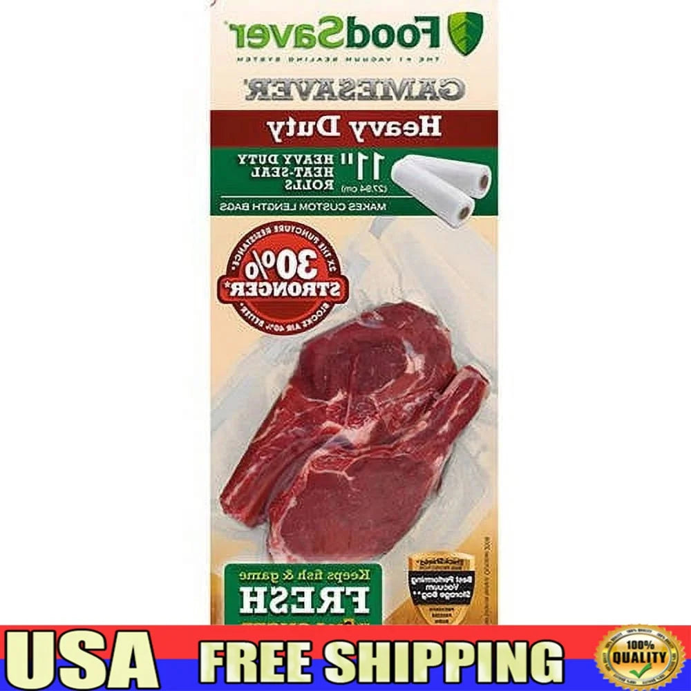 Heavy Duty Vacuum Sealer Bags 2 Pack Multi Ply BPA Free