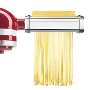Pasta Attachment for KitchenAid Mixer, Pasta Sheet Roller, Spaghetti Fettuccine Cutter,Stainless Noodle Fit All KitchenAid Chef - Cooky Kitchenware