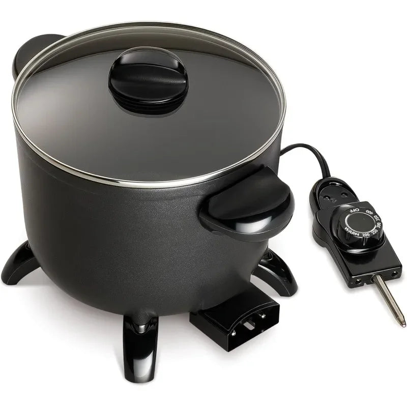 Upgraded Version Kitchen Kettle Multi Cooker and Steamer Black Home - Cooky Kitchenware