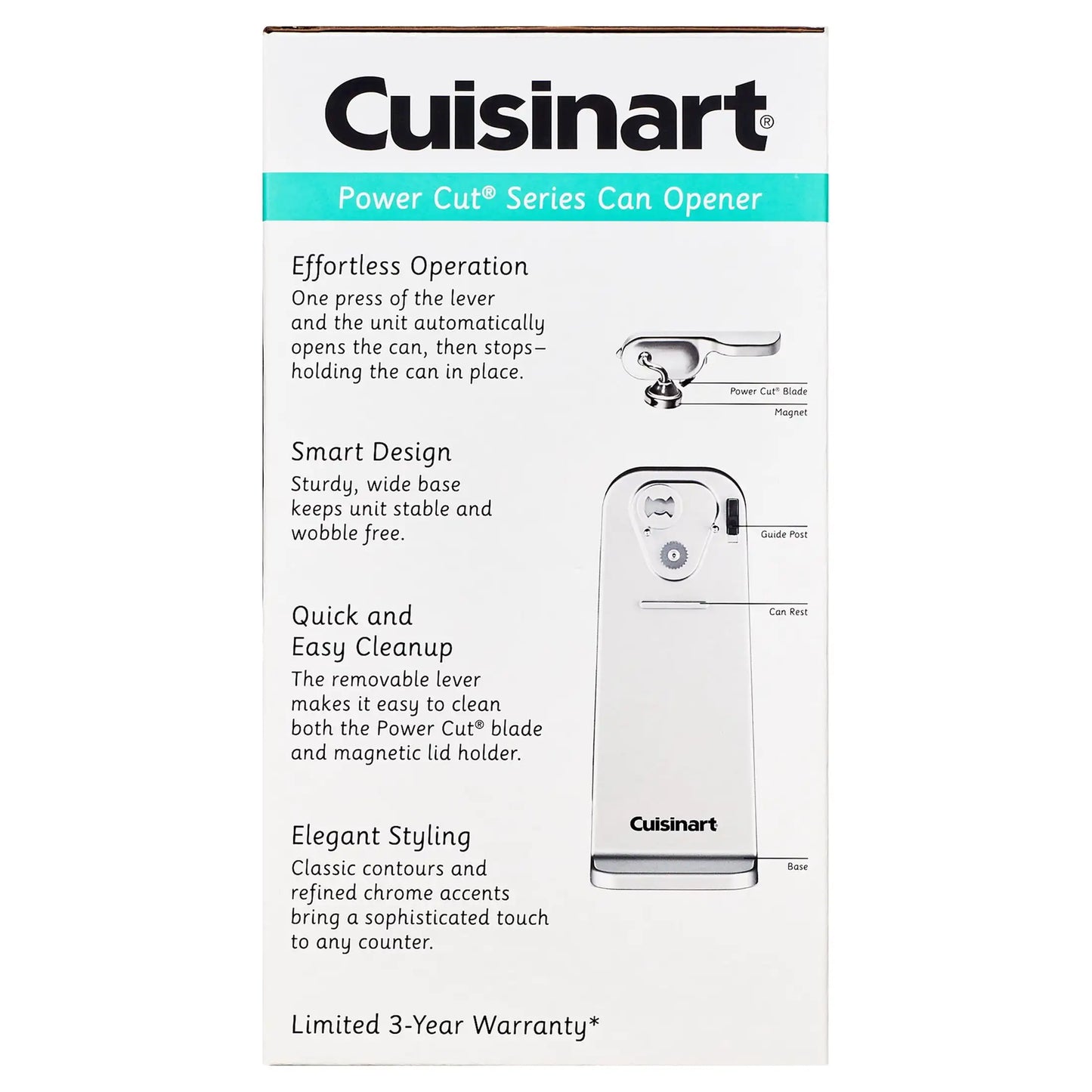 Cuisinart CCO-55 Deluxe Can Opener - Cooky Kitchenware