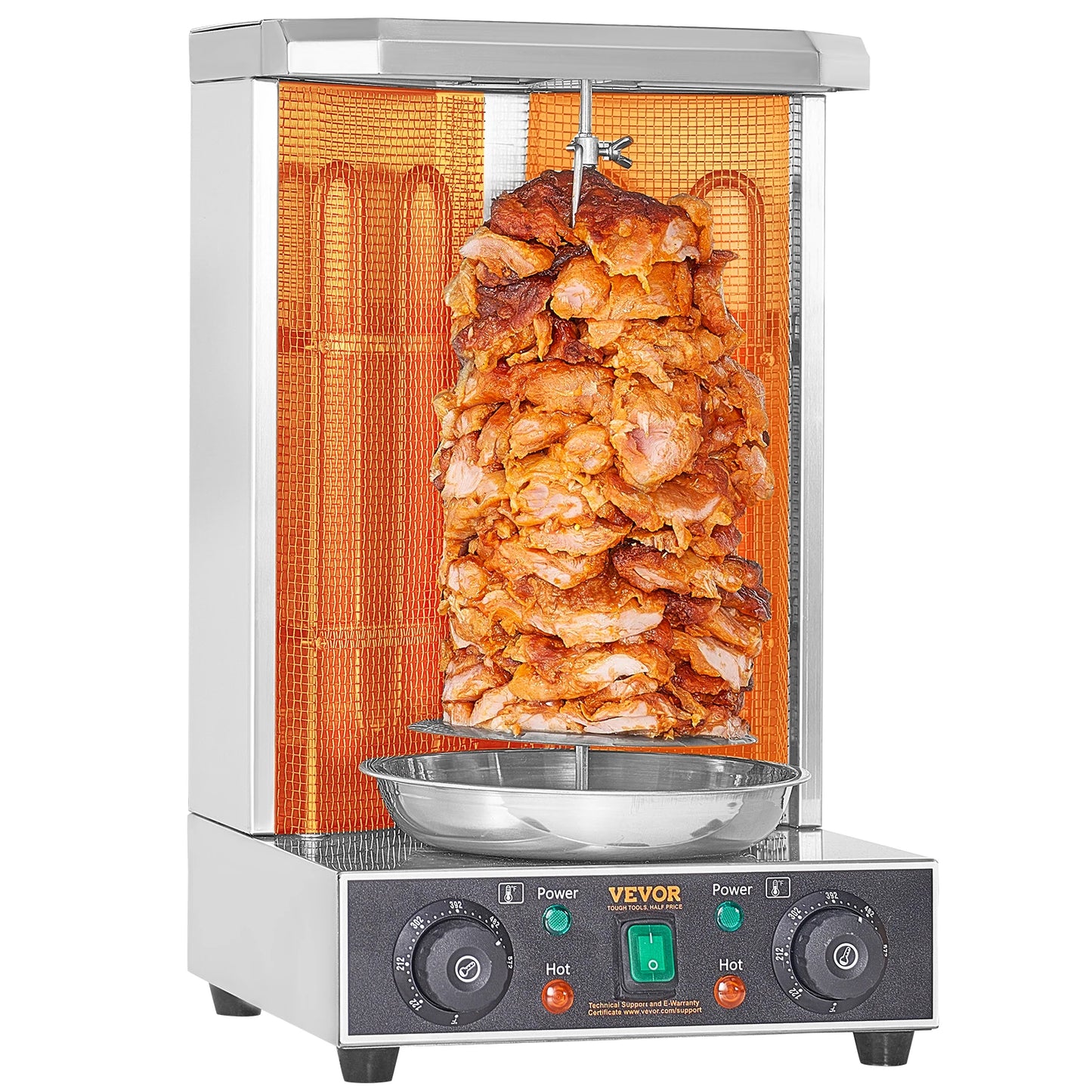 SucceBuy Shawarma Grill 13 Lbs Vertical Rotisserie Oven