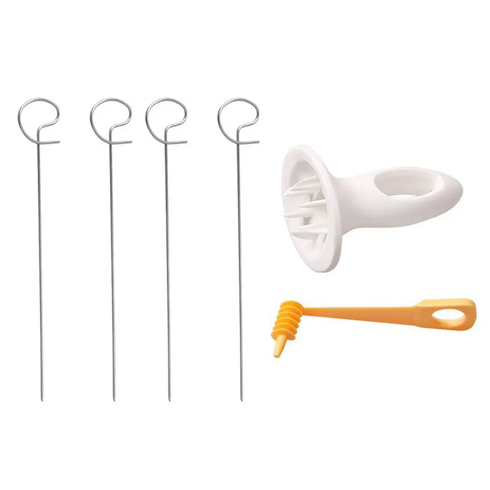 Spiral Potato Cutter With 4 Stainless Sticks Tornado Slicer