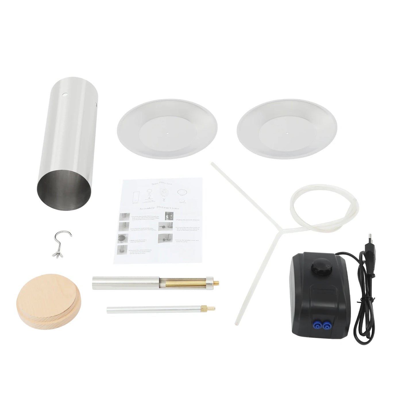 Electric Cold Smoke Generator Stainless Steel Portable Barbecue Smoker for Home Restaurant Outdoor Cooking Durable Easy Install