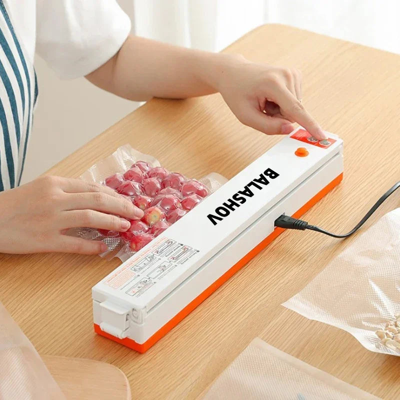 Electric Vacuum Sealer Degasser Set With 10 Vacuum Bags