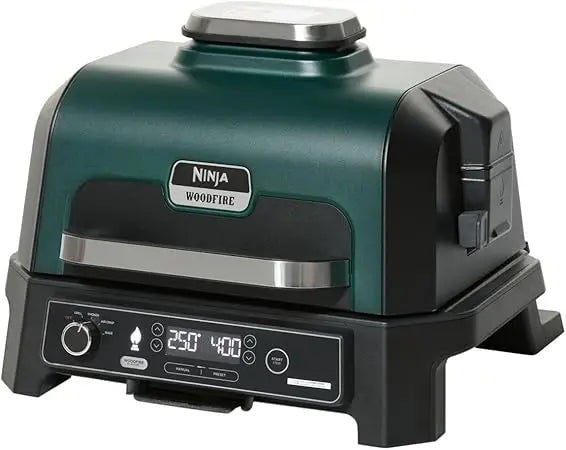 Woodfire ProXL Outdoor Grill and Smoker 4-in-1 Master BBQ Grill with Thermometer Portable Electric Air Fryer Bake - Cooky Kitchenware