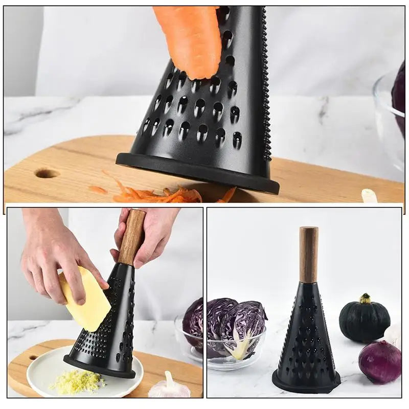 Stainless Steel Cheese Lemon Kitchen Grater for Vegetables Potato Ginger Slicer Food Cutter Kitchenware Accessories - Cooky Kitchenware