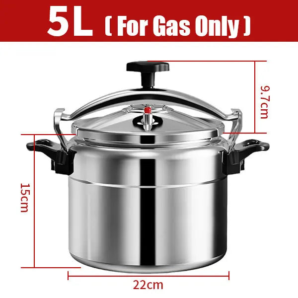 3L/5L/7L Professional Pressure Cooker Heavy-Duty Aluminum Explosion-Proof Cooking Pots for Gas Cooker Pot - Cooky Kitchenware