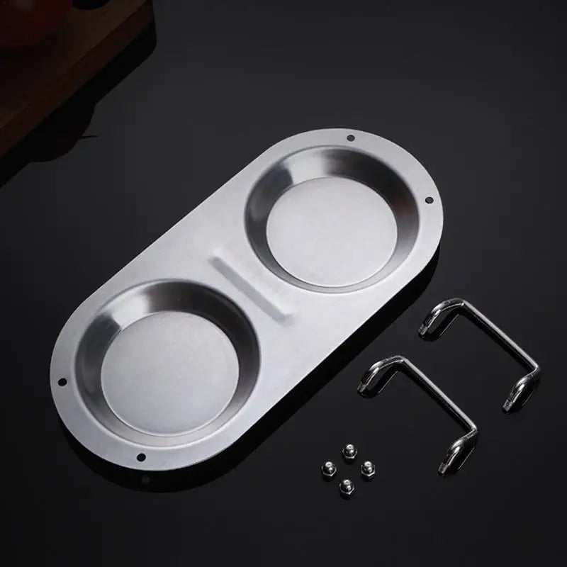 Spoon Rest Stainless Steel Ladle Holder Kitchen Countertop Utensils Spoon Rest Spatula Ladle Utensils Rest Space Saving - Cooky Kitchenware