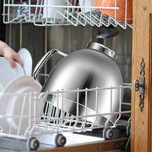 2025 Stainless steel maker accessory set, suitable for Kitchenaid desktop mixer bowls 5 quarts tilt head vertical mixing bowl - Cooky Kitchenware