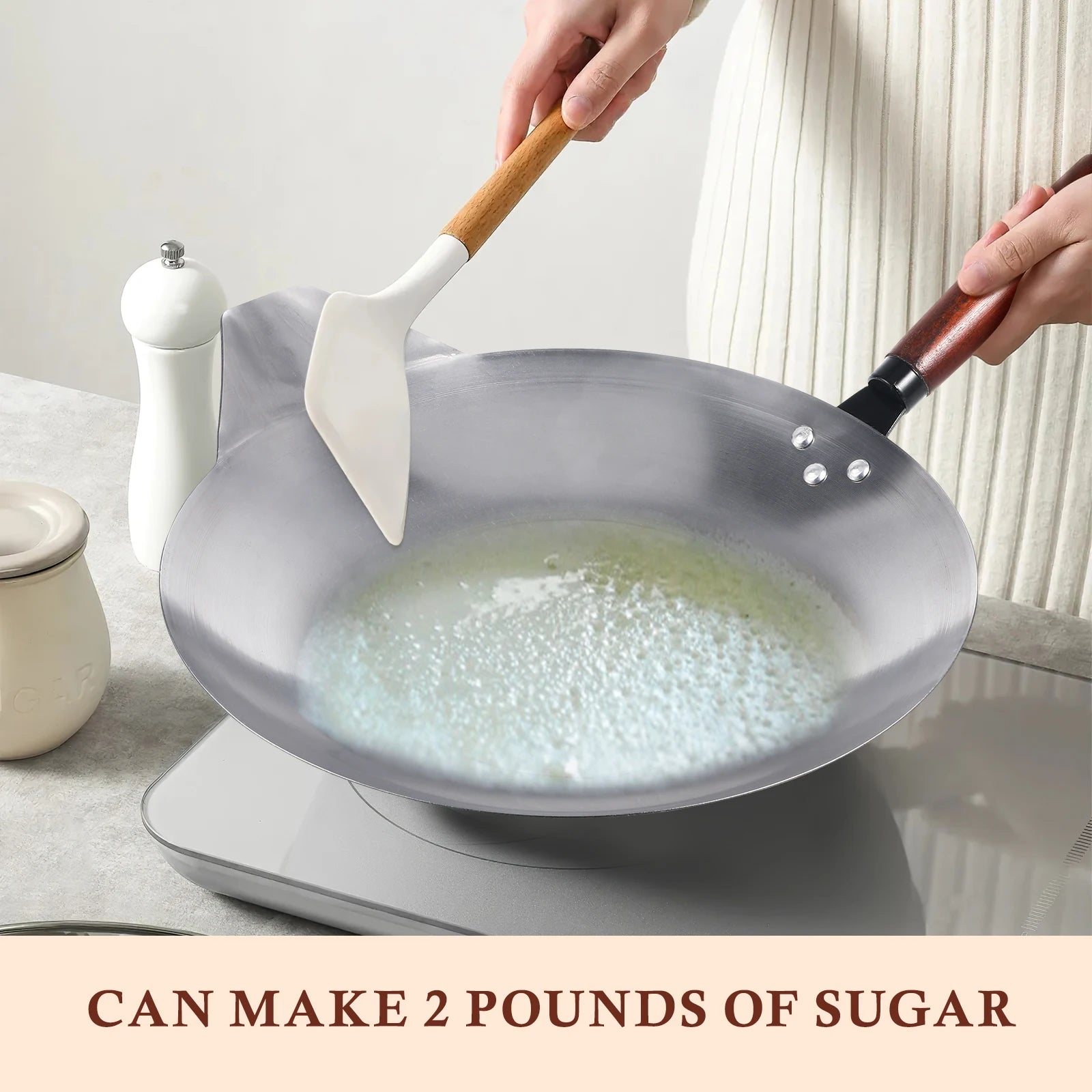 Melting Pot Tanghulu Sugar Pan Candy Chocolate Butter Melting Tool Nonstick Cooking Tool for Home Kitchen Use - Cooky Kitchenware