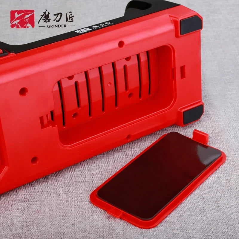 GRINDER 4 Stage Diamond Electric Knife Sharpener With 2800rpm Rotational Speed And 18W Rated Power CE Certif TG2102