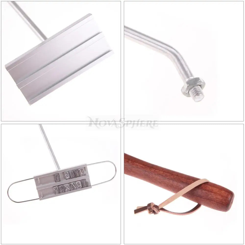 DIY BBQ Steak Meat Branding Iron Stick Set Grilling Signature Names Marking Stamp Tool Kitchen Accessories for Family Picnic ﻿ - Cooky Kitchenware