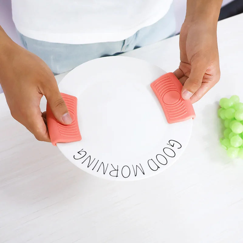 Heat-Resistant Silicone Gloves, Anti-Scald Baking Tools, Microwave Oven Gloves