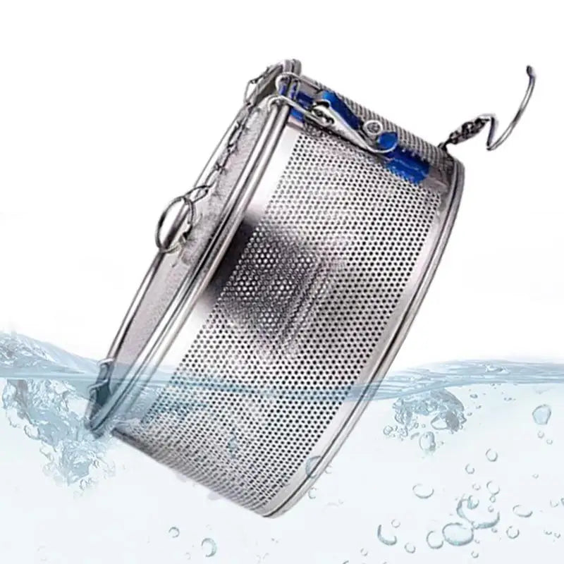 Seasoning Brine Basket Multipurpose Seasoning Mesh Basket Stainless Steel Brine Basket Strainer Basket Seasoning Strainer Brine