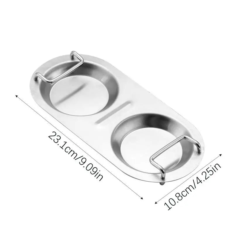 Spoon Rest Stainless Steel Ladle Holder Kitchen Countertop Utensils Spoon Rest Spatula Ladle Utensils Rest Space Saving - Cooky Kitchenware