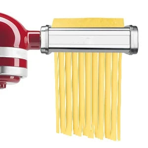 Pasta Attachment for KitchenAid Mixer, Pasta Sheet Roller, Spaghetti Fettuccine Cutter,Stainless Noodle Fit All KitchenAid Chef - Cooky Kitchenware