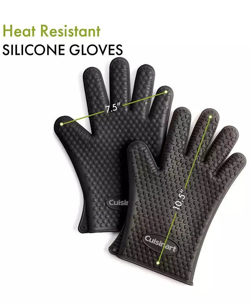 Cuisinart | Heat-Resistant Silicone Grill Gloves Set - Cooky Kitchenware