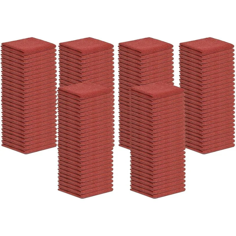 Cotton Shop Towels Red – (Pack of 150) Size 14x14 Inches Cleaning Rags – Absorbent Shop Rags and Multipurpose Cleaning Towels - Cooky Kitchenware