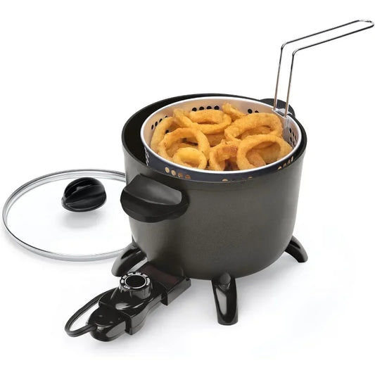 Upgraded Version Kitchen Kettle Multi Cooker and Steamer Black Home - Cooky Kitchenware