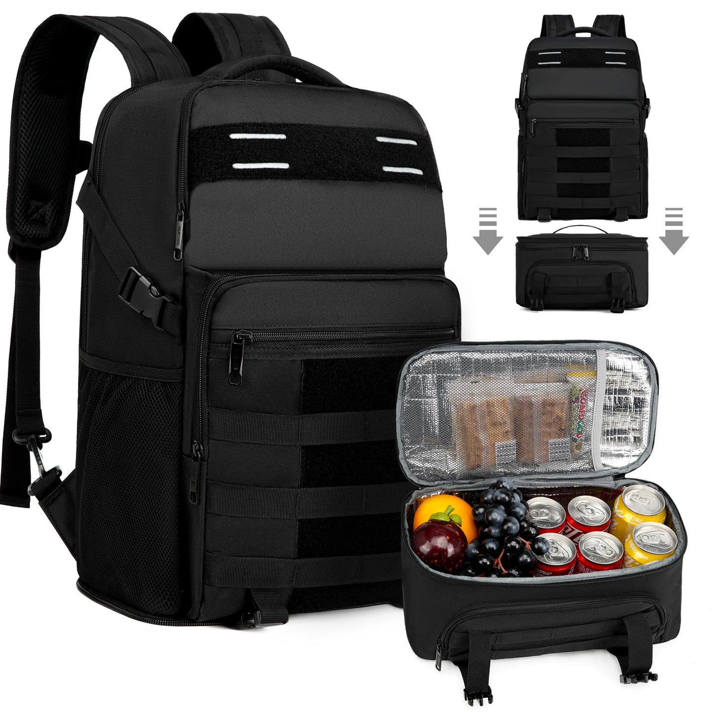 Insulated Backpack Lunch Bag Cooler Insulated Picnic Bag 15.6 Inch Laptop Backpack Outdoor Backpack Waterproof Cooler Ice bag