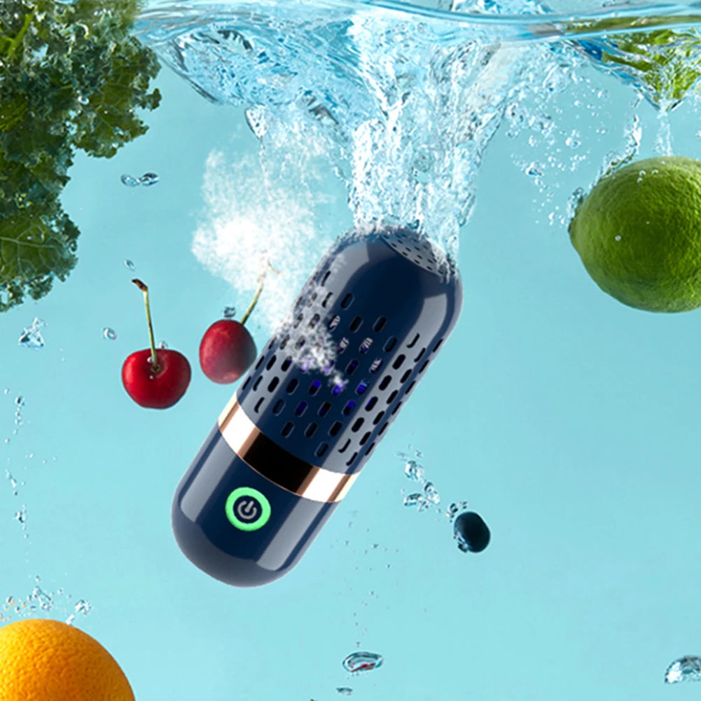 Fruit and Vegetable Cleaning Machine Food Purifier 3000mAh Fruit Cleaning Device Waterproof for Fruits Veggies for Meat Seafood - Cooky Kitchenware