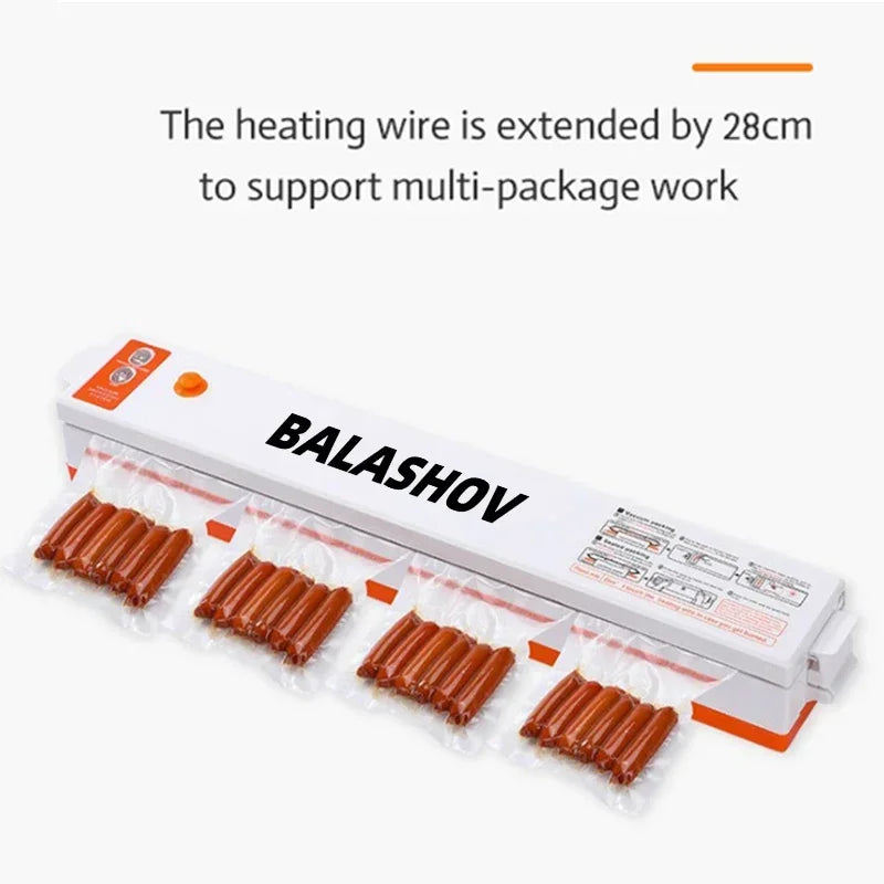 Electric Vacuum Sealer Degasser Set With 10 Vacuum Bags