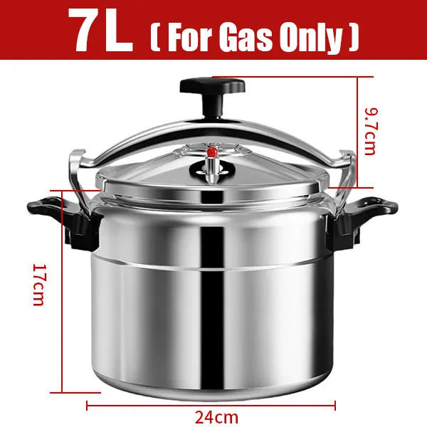 3L/5L/7L Professional Pressure Cooker Heavy-Duty Aluminum Explosion-Proof Cooking Pots for Gas Cooker Pot - Cooky Kitchenware