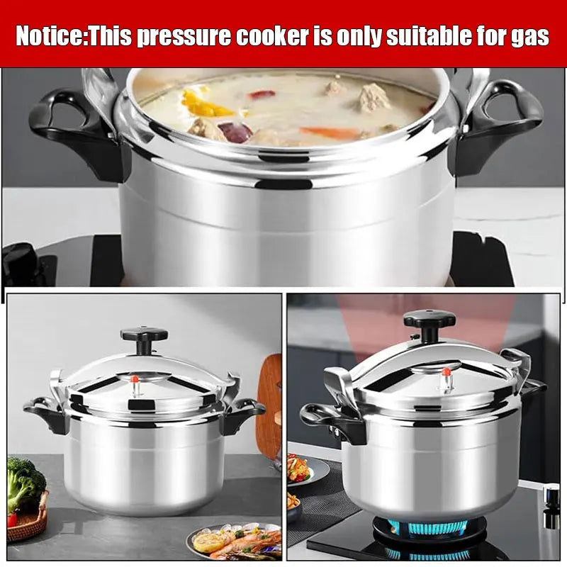 3L/5L/7L Professional Pressure Cooker Heavy-Duty Aluminum Explosion-Proof Cooking Pots for Gas Cooker Pot - Cooky Kitchenware