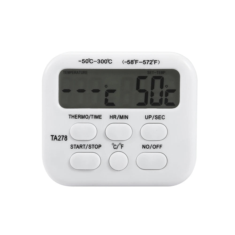 Digital Kitchen Meat Cooking Food Probe Oven Electronic BBQ Thermometer - Cooky Kitchenware
