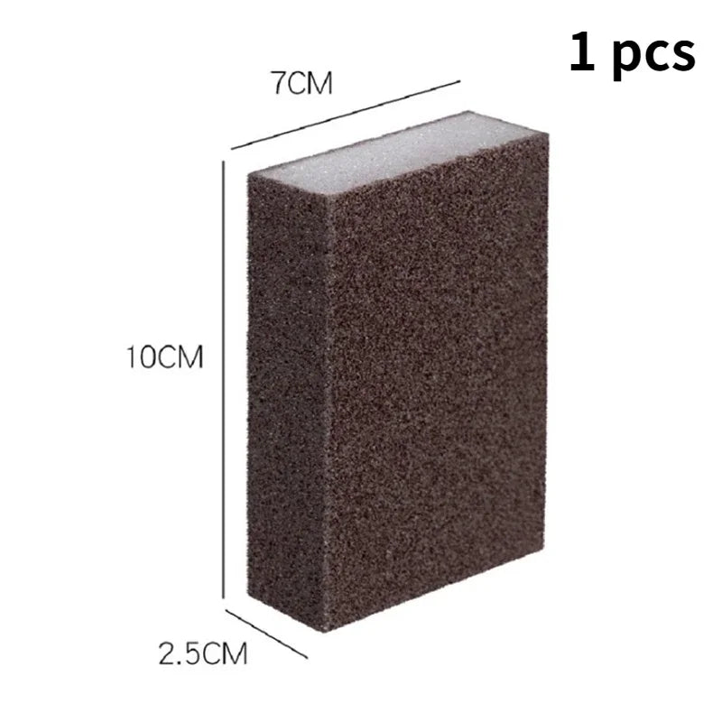 Sponge Magic Eraser descaling emery cleaning brush silicon carbide descaling cleaning brush stove top pot kitchen tools Plunger - Cooky Kitchenware