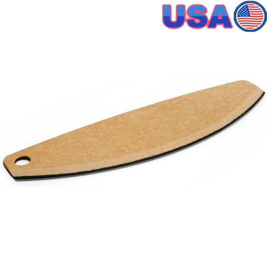Natural Slate Pizza Cutter Lightweight Durable Dishwasher Safe Beveled Edge Precision Slicing Easy Storage Cooking Tool 16X4.5 - Cooky Kitchenware