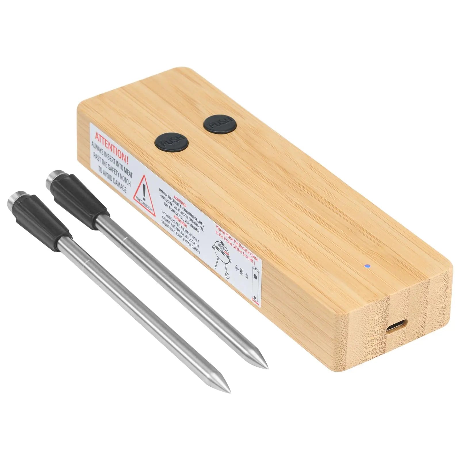Newest Meat Food Wireless Thermometer Kitchen Cooking Tool Oven Grill BBQ Steak Bluetooth Temperature  Accessories Meter Barbecu - Cooky Kitchenware