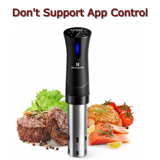 Sous Vide Cooker 1100W -appliance Monsieur Cuisine Smart Slow Cooker with LCD Digital Accurate Control - Cooky Kitchenware