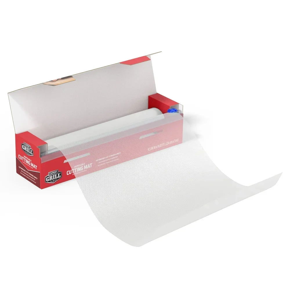 Disposable Plastic Cutting Board Adjustable Length Sanitary Mess-Free Cleanup Textured Non-Slip Surface Perfect Cooking Camping - Cooky Kitchenware