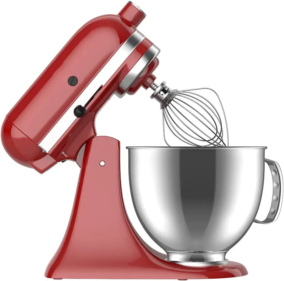 2025 Stainless steel maker accessory set, suitable for Kitchenaid desktop mixer bowls 5 quarts tilt head vertical mixing bowl - Cooky Kitchenware